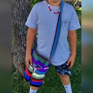 Colorful Crochet Bag